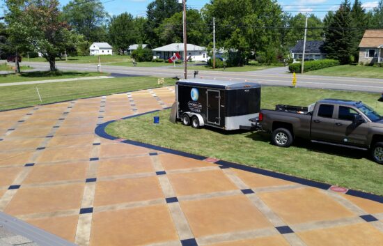 Stamped Concrete Sealing